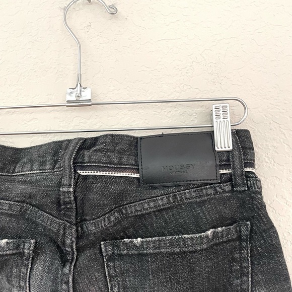 Moussy Vintage Checotah Distressed Skinny Jeans in Black Size 26 - Picture 10 of 13